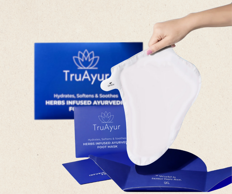 Ayurvedska maska za noge z zelišči (pakiranje po 2)
