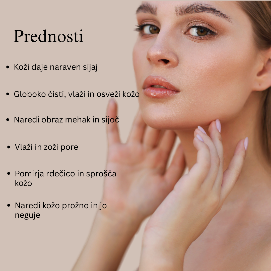 Ayurvedski čistilni gel za obraz z mulethi in žafranom