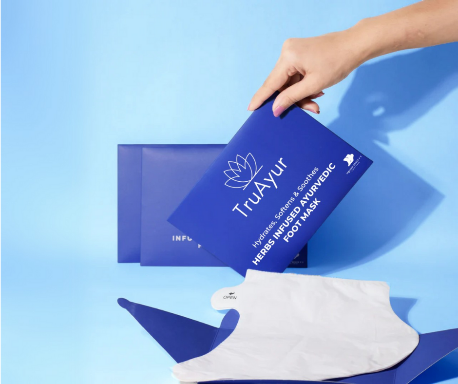 Ayurvedska maska za noge z zelišči (pakiranje po 2)