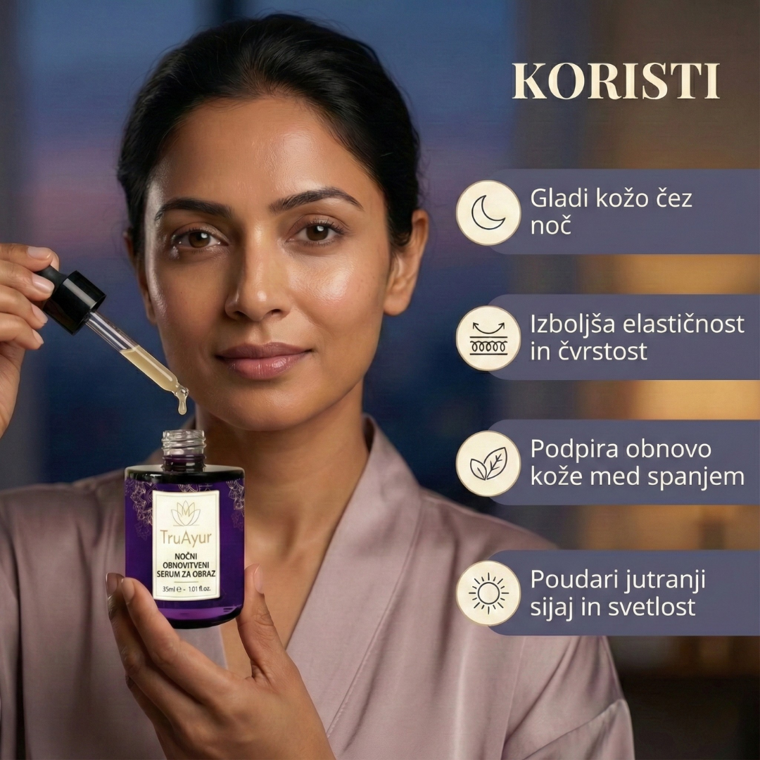 Night Repair Multi-Peptide serum za obraz za povečanje kolagena, intenzivno vlaženje in novo sijaj