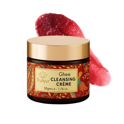 Osvetljevalna in čistilna krema za obraz z ghee