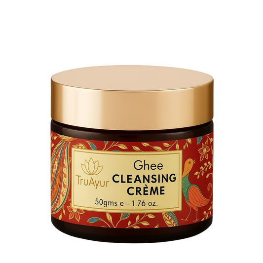 Osvetljevalna in čistilna krema za obraz z ghee