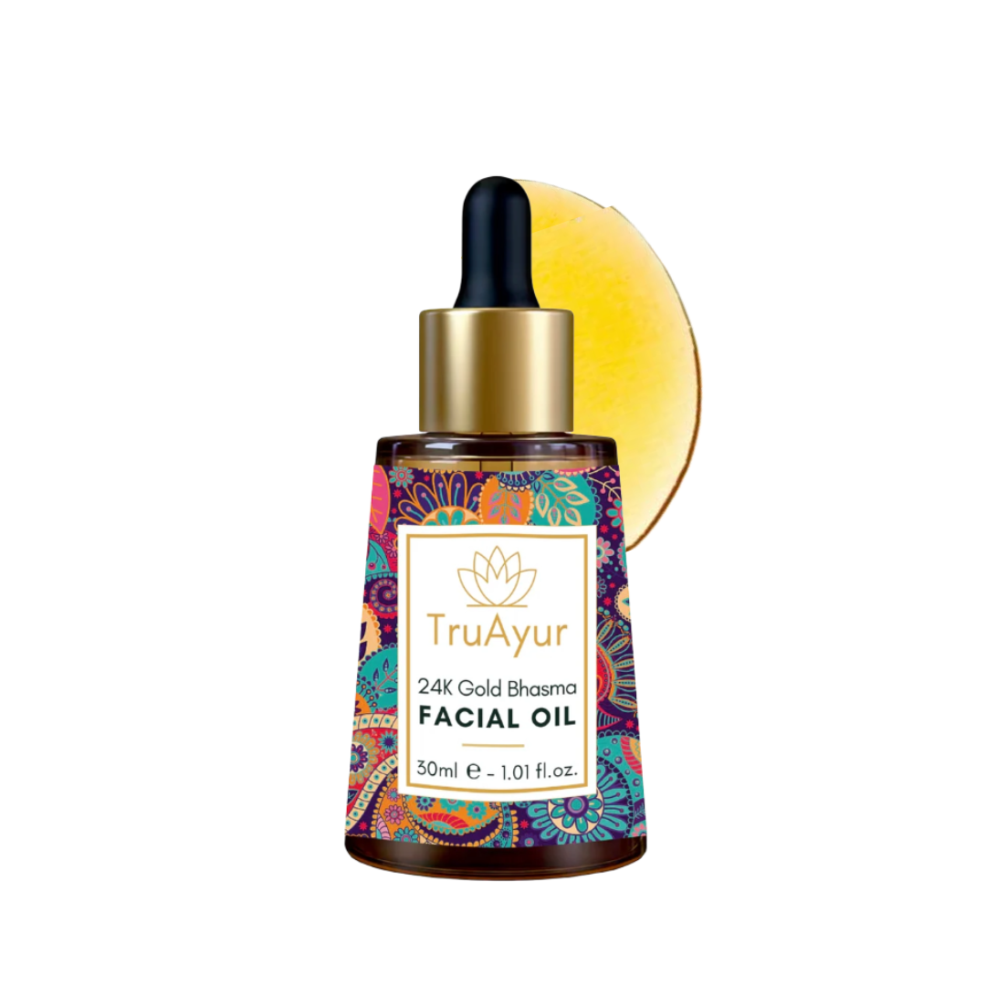 Kombo za sijaj 24K zlata (kombinacija olja za obraz in olja za telo 24K zlata)