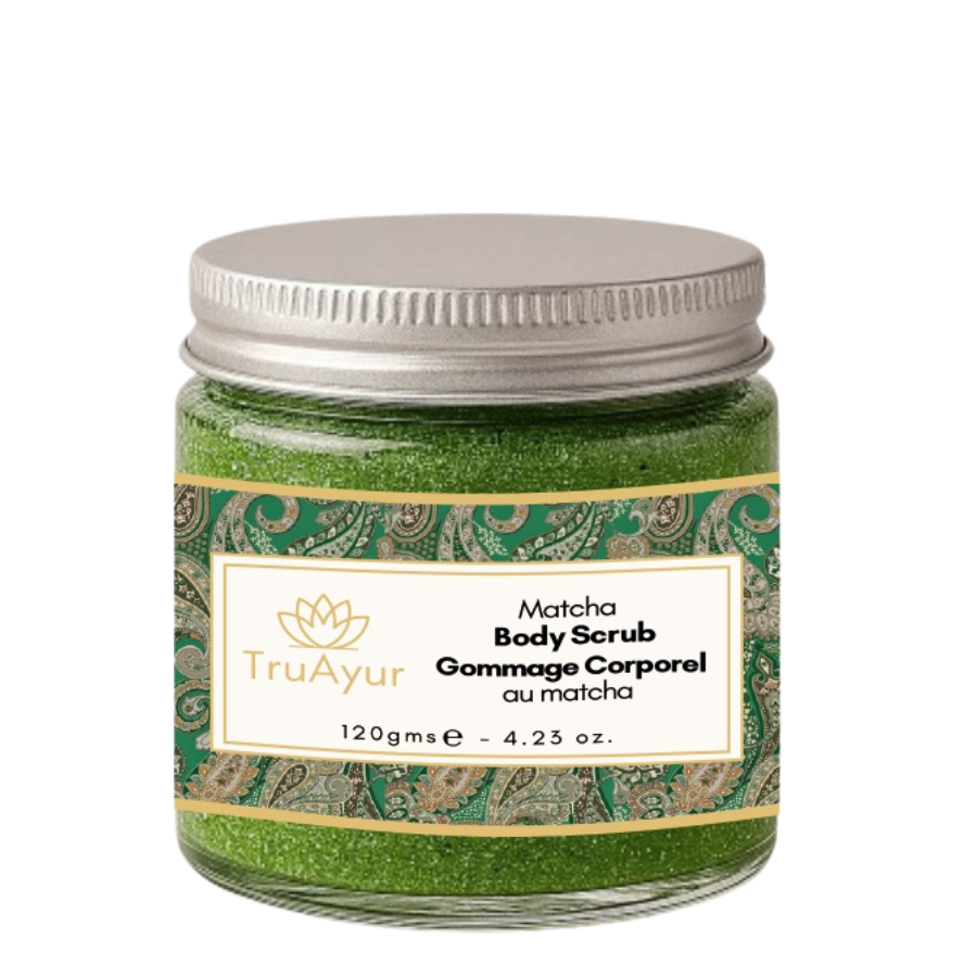 Matcha in avokadov piling za telo za globinsko vlaženje in negovanje