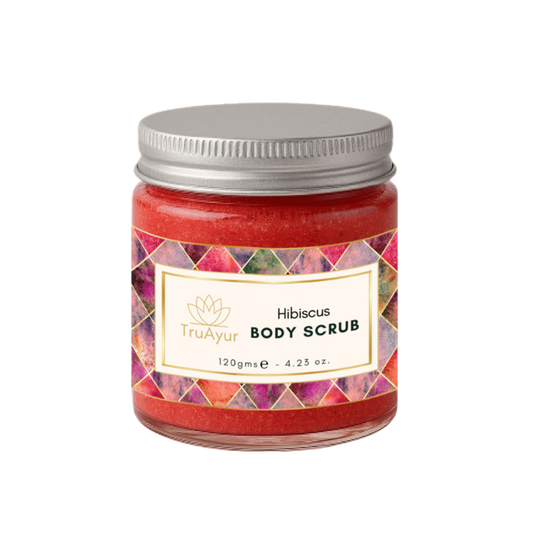 Telesni piling z hibiskusom in vrtnico