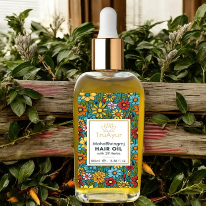 29 zeliščni ajurvedski olje za masažo lasišča za lajšanje stresa, revitalizacijo las in spodbujanje sprostitve