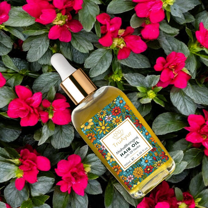 29 zeliščni ajurvedski olje za masažo lasišča za lajšanje stresa, revitalizacijo las in spodbujanje sprostitve