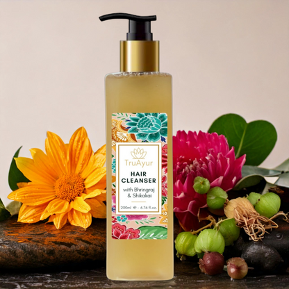 Ayurvedski šampon za lase z Bhringraj in Shikakai