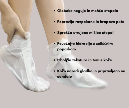 Ayurvedska maska za noge z zelišči (pakiranje po 2)