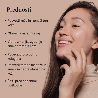 24K zlato Ayurvedska dnevna krema za sijaj kože z gotu kolo, žafranom in mulethi