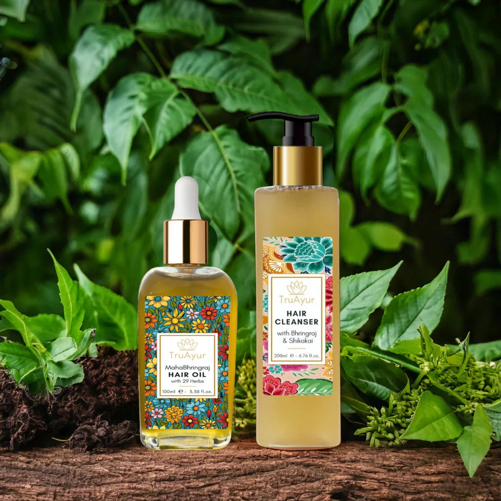 Kombinacija za popravljanje in revitalizacijo las (šampon in olje za lase)