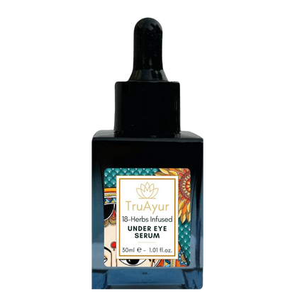 18 zeliščni serum za oko, obogaten za osvetlitev, tonifikacijo, razbremenitev in zmanjšanje temnih kolobarjev