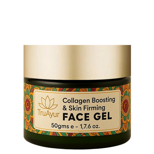 Gel za obraz, ki utrjuje in stimulira kolagen, z aloe vero, zelenim čajem in moringo