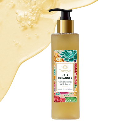 Ayurvedski šampon za lase z Bhringraj in Shikakai